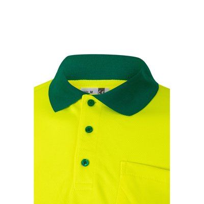 Polo bicolor de manga larga