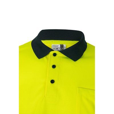 Polo bicolor de manga larga