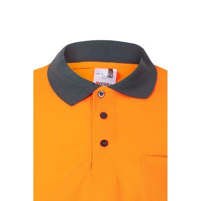 Polo bicolor de manga larga