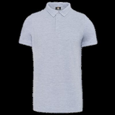 Polo con botones a presión Oxford Grey 3XL