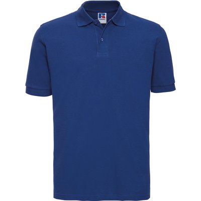 Polo clásico hombre algodón piqué Bright Royal L