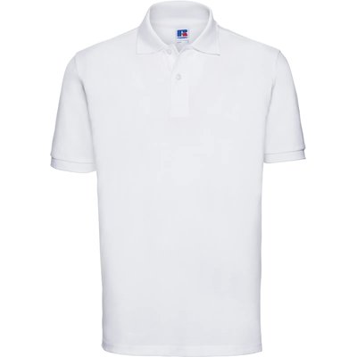 Polo clásico hombre algodón piqué White 3Xl