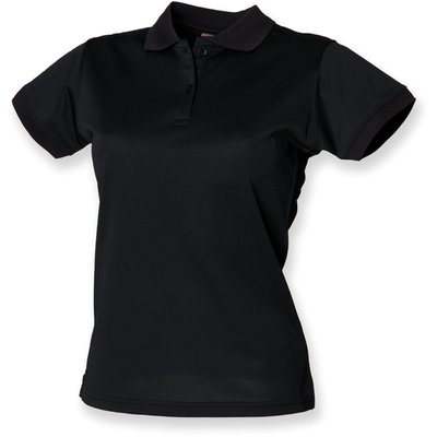 Polo clásico mujer Black XXL