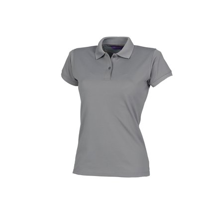 Polo clásico mujer Charcoal M