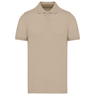 Polo Corte entallado hombre Light Sand XL