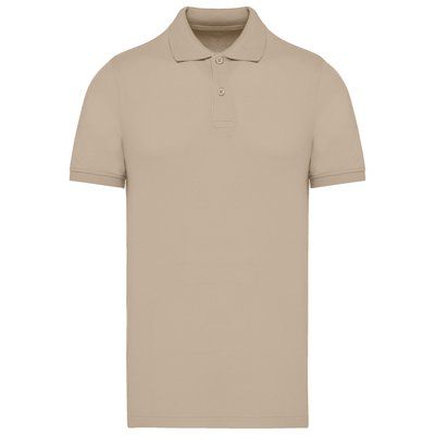Polo Corte entallado hombre Light Sand XS