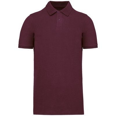 Polo Corte entallado hombre Wine XL