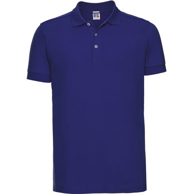 Polo corte slim hombre algodón Bright Royal S