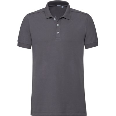 Polo corte slim hombre algodón Convoy Grey L