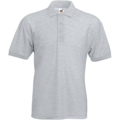 Polo cuidado fácil Heather Grey L