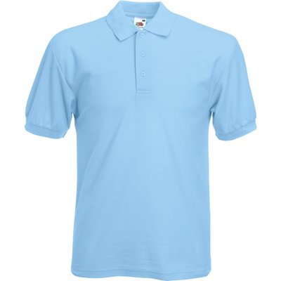 Polo cuidado fácil Sky Blue XXL