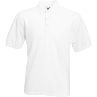 Polo cuidado fácil White XL