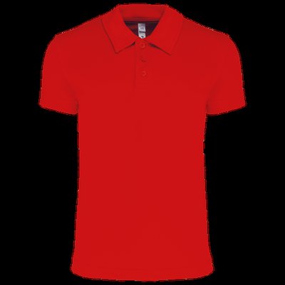 Polo deportivo manga corta infantil Red 12/14 Ans