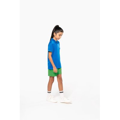 Polo deportivo manga corta infantil