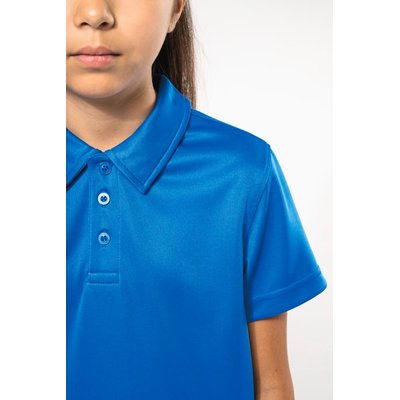 Polo deportivo manga corta infantil
