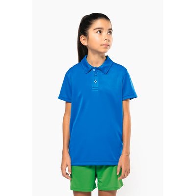Polo deportivo manga corta infantil