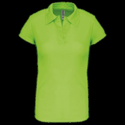 Polo deportivo para mujer Lime S