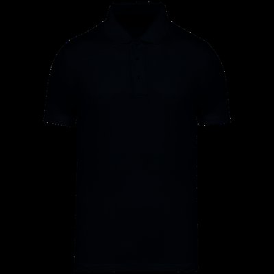 Polo eco para hombre Black 3XL