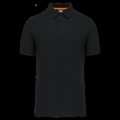 Polo Ecorresponsable Algodón Orgánico Black 6Xl