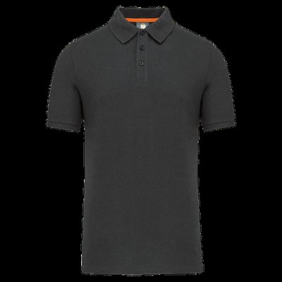 Polo Ecorresponsable Algodón Orgánico DARK GREY XXL