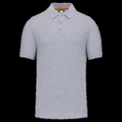 Polo Ecorresponsable Algodón Orgánico Oxford Grey 4Xl