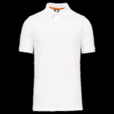 Polo Ecorresponsable Algodón Orgánico White 4Xl