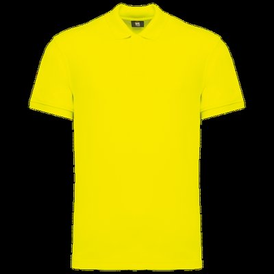 Polo ecorresponsable unisex Fluorescent Yellow XL