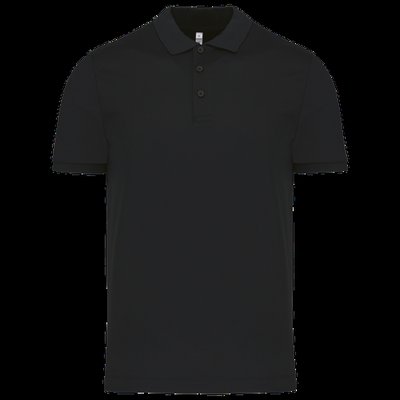Polo entallado y estilo moderno Black S