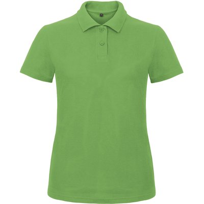 Polo entallado para mujer 100% algodón Real Green M