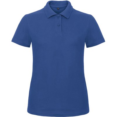 Polo entallado para mujer 100% algodón Royal Blue Xxl