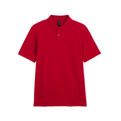 Polo hombre 100% algodón Cherry Red S
