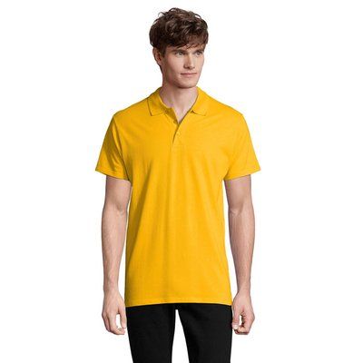 Polo Hombre 210g Algodón Dorado S