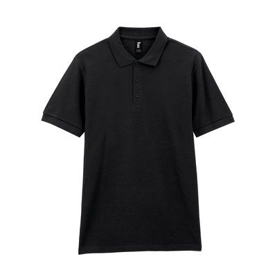 Polo hombre algodón Black 3XL