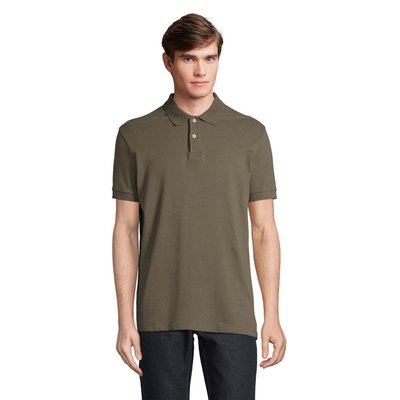 Polo hombre algodón corte cómodo Army M