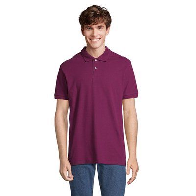 Polo hombre algodón corte cómodo Astral Purple M