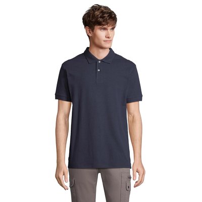 Polo hombre algodón corte cómodo French Marino L