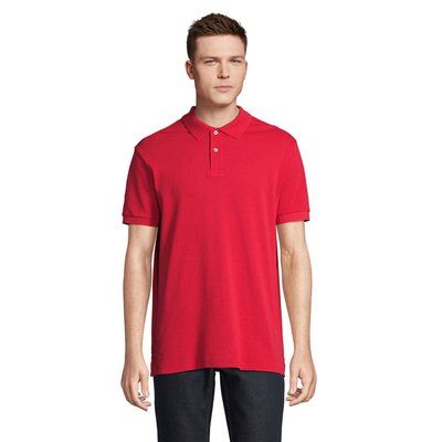 Polo hombre algodón corte cómodo Rojo Xl