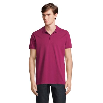 Polo de Hombre en Algodón Orgánico Astral Purple 3Xl