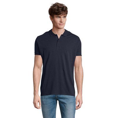 Polo de Hombre en Algodón Orgánico French Marino L