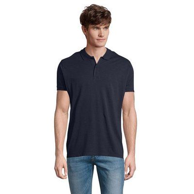 Polo de Hombre en Algodón Orgánico French Marino XXL