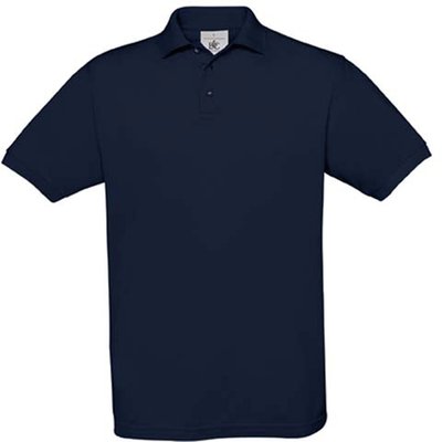 Polo hombre algodón punto piqué Navy 3Xl