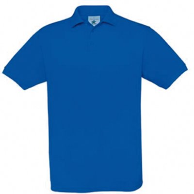 Polo hombre algodón punto piqué Royal Blue S