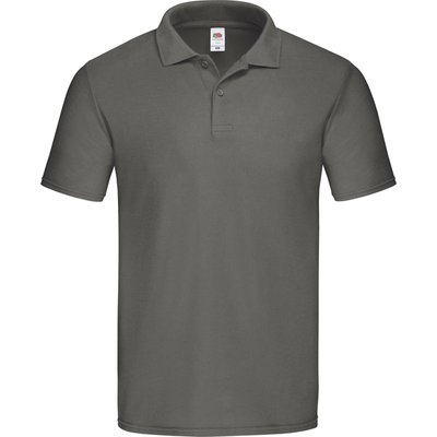 Polo hombre de corte ceñido Light Graphite S