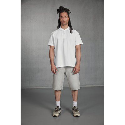 Polo hombre cuello canalé