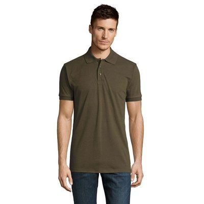 Polo Hombre Manga Corta 200g Army 5Xl