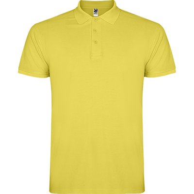 Polo de hombre de manga corta AMARILLO MAÍZ M