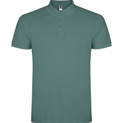 Polo de hombre de manga corta AZUL CALMA L