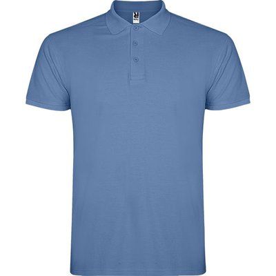 Polo de hombre de manga corta AZUL RIVIERA XS