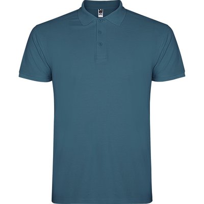 Polo de hombre de manga corta Azul Tormenta Xl