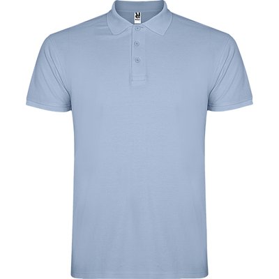 Polo de hombre de manga corta AZUL ZEN M